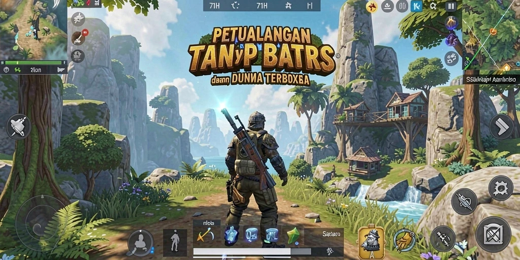 Gameplay seru di dunia terbuka 71H yang penuh petualangan.