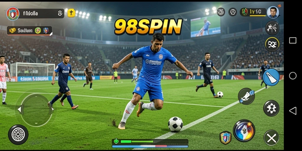 Tampilan gameplay 98SPIN yang memukau dan seru.