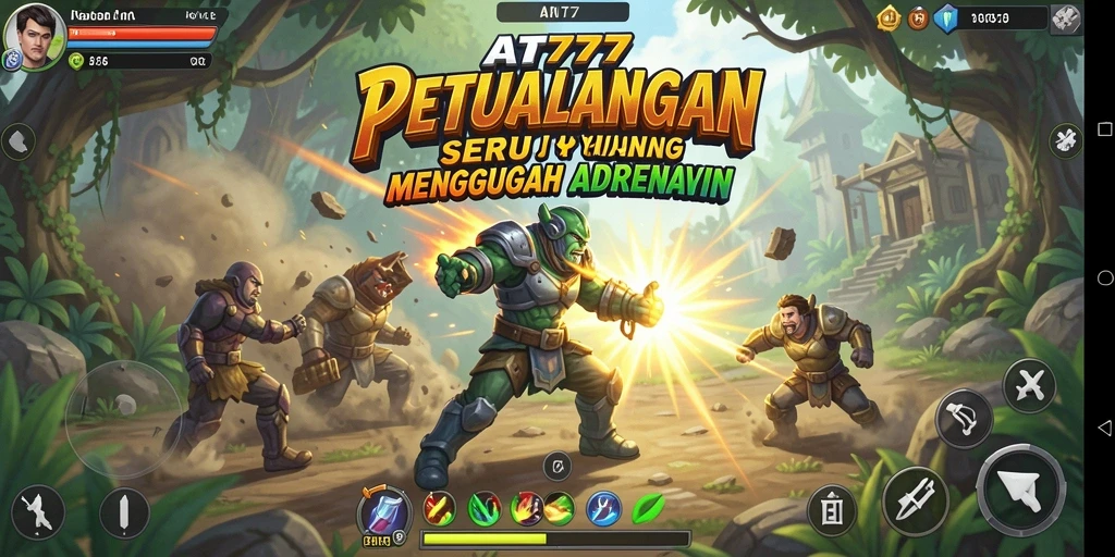Tampilan gameplay AT777 yang seru dan penuh aksi.