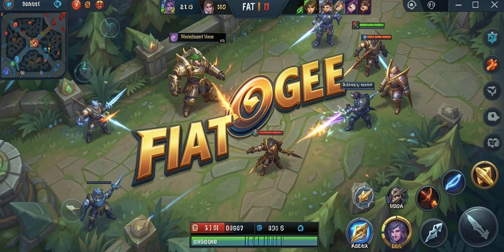 Tampilan gameplay intens dan seru di FIATOGEL.