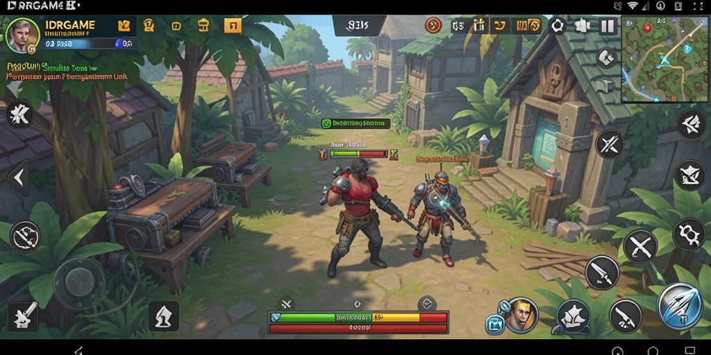 Tangkapan layar IDRGAME menunjukkan gameplay simulasi yang menarik dan interaktif.