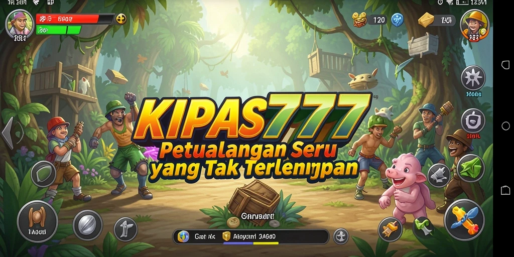 Tampilan gameplay seru dalam KIPAS777 yang penuh petualangan.