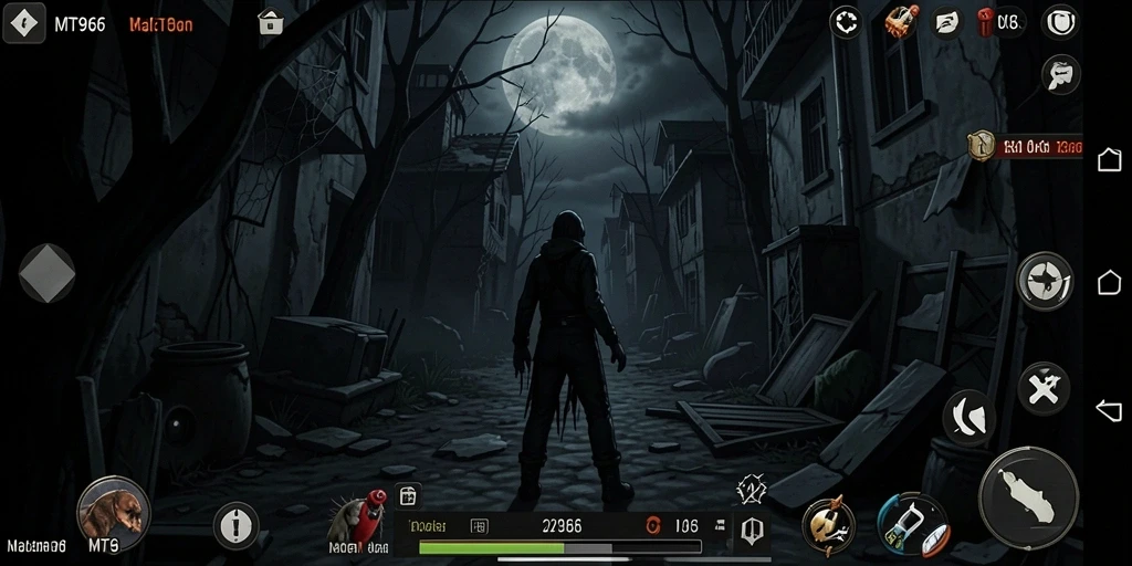 Gameplay menegangkan dalam suasana yang menyeramkan di MT966.