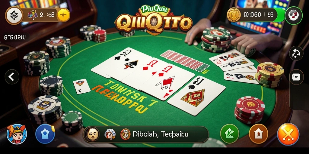 Tampilan permainan QiuQiu yang seru di PGTOTO.