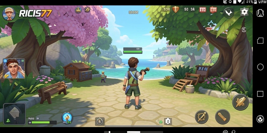 Tangkapan layar gameplay RICIS77 yang seru dan menarik.