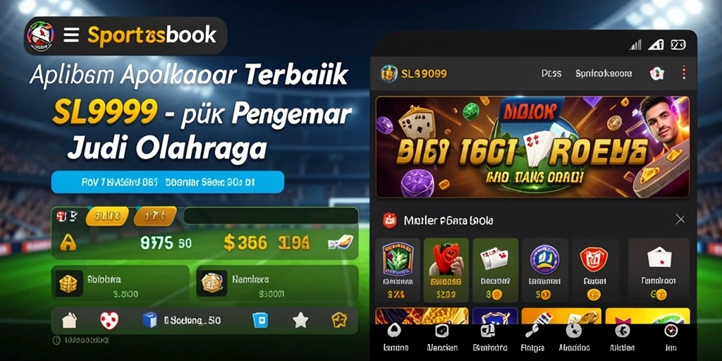 Tampilan gameplay menarik dalam sportsbook SL999 yang mendebarkan.