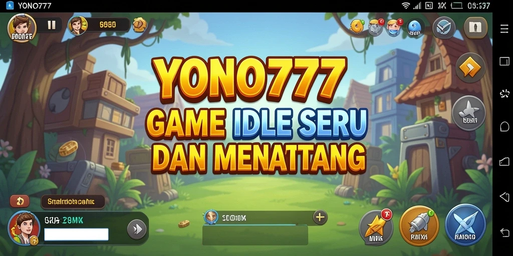 Tampilan gameplay YONO777 yang menakjubkan dan seru.
